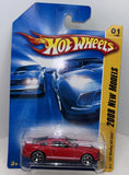 Hot Wheels 2008 New Models red die-cast car in blister pack
