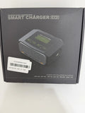 Dual RC LiPo battery charger with screen, model C6X2, gray