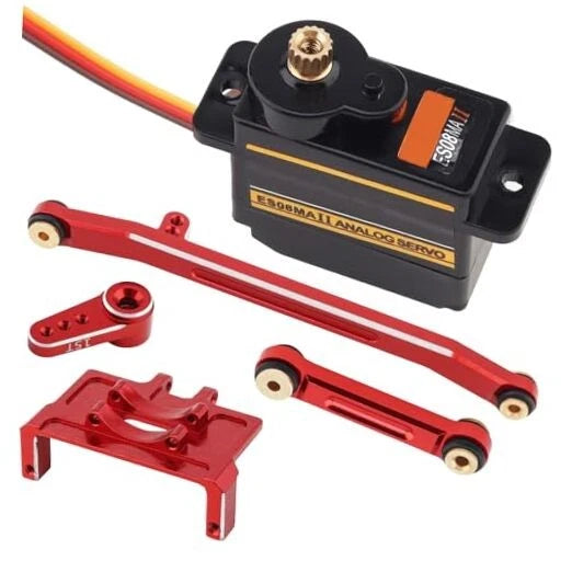 ES08MA ll 12g Metal Gear RC Servo Fit for Axial 1/24 SCX24 RC Crawler Cars