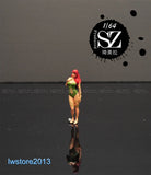 1/64 Poison Ivy Girl Scene Props Miniatures Figures Model For Cars Vehicles Toys