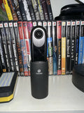 Insta360 One black action camera with front lens and cylindrical body