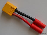 XT60 Male To HXT 3.5MM Female Adapter - Fly Walkera QR X350 with Turnigy LiPo