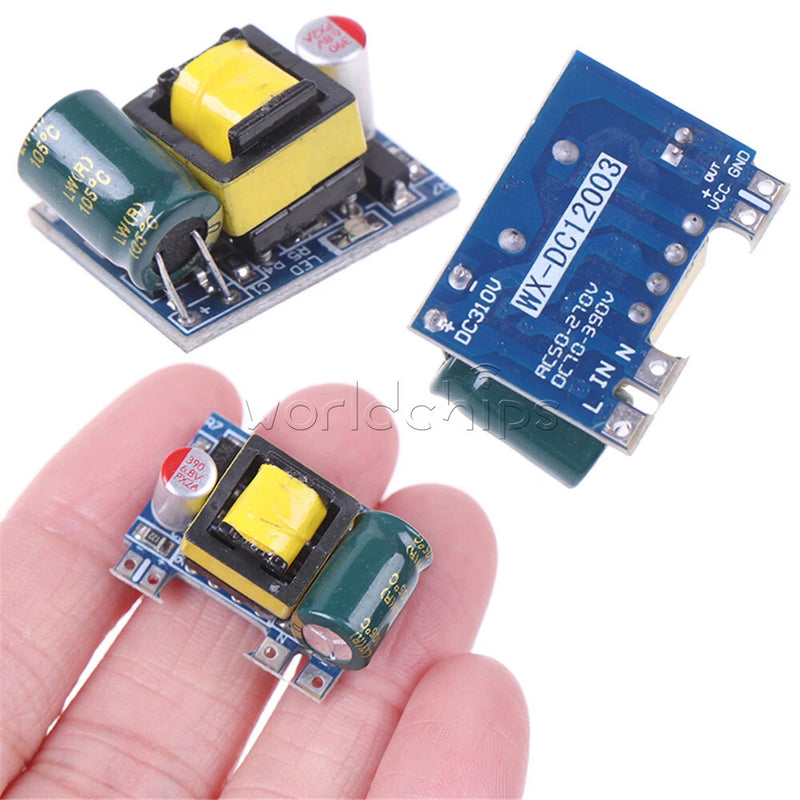 10pcs AC-DC 110V/120V/220V/230V To 5V Converter Board Mini Module Power Supply