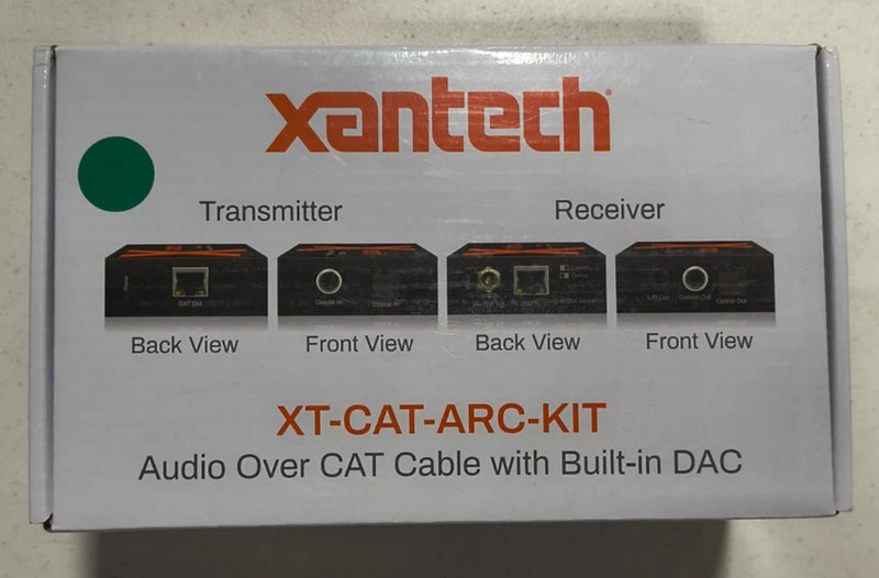 Xantech XT-CAT-ARC-KIT Audio Over CAT Cable Kit w/ Built-In DAC