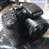 Fujifilm FinePix S1500 Digital Camera Black Optical Zoom Lens