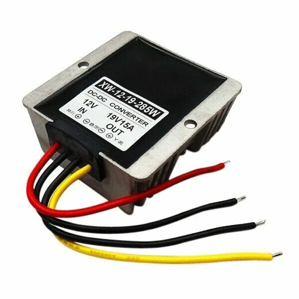DC-DC 12V Step Up To 19V Voltage 15A 285W Power Supply Converter Regulator