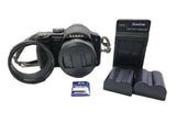 Panasonic LUMIX DMC-FZ8 12 Optical Zoom  Digital CAMERA-2 Batteries-Charger+SD C