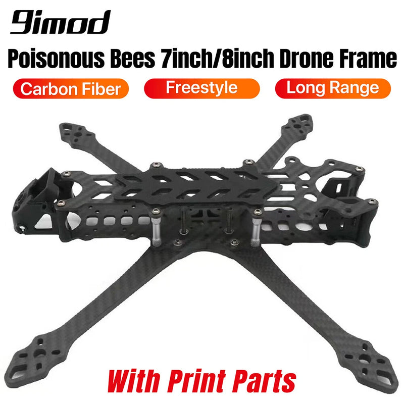 9IMOD Poisonous Bees 7 inch 295mm FPV Freestyle Frame Kit for Long Range Drone