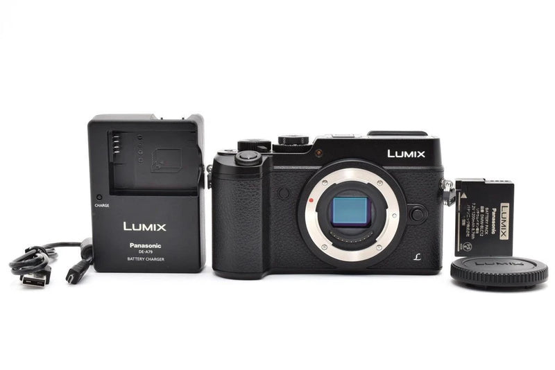 , 830 Shutter Count, Panasonic LUMIX GX8 DMC-GX8 Black with Charger ARYM6168