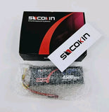 Socokin 4s Lipo Battery 14.8V 50C 4500mAh with T Plug