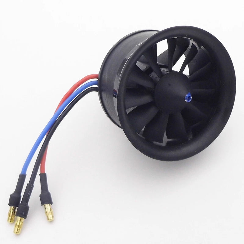 50mm 11-blades Duct Ducted Fan Propeller 3S 4S 4900KV 4300KV for RC Jet Airplane