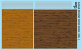 Gofer Racing 11043 Woodgrain Decal Sheet