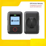 GPS Action Remote for Insta360 X4 GO 3S Bluetooth 5.0 5m (16.4ft) Action Remote