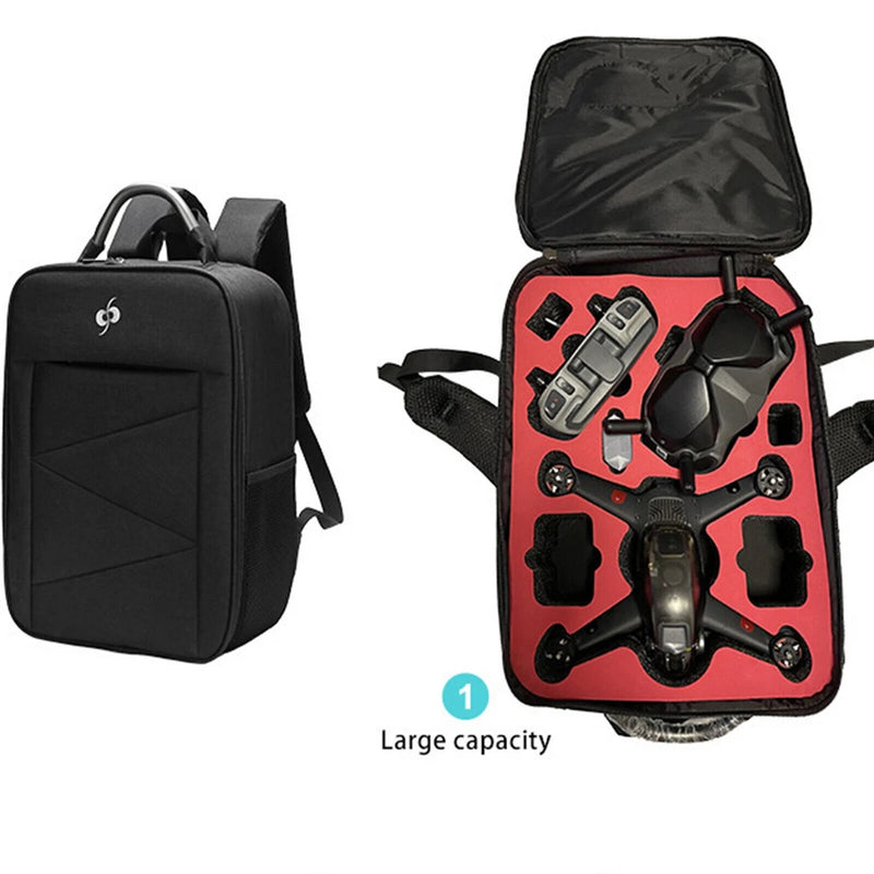 Aircraft Storage Shoulder Bag Protective Carrying Case Backpack for FPV Aircraft