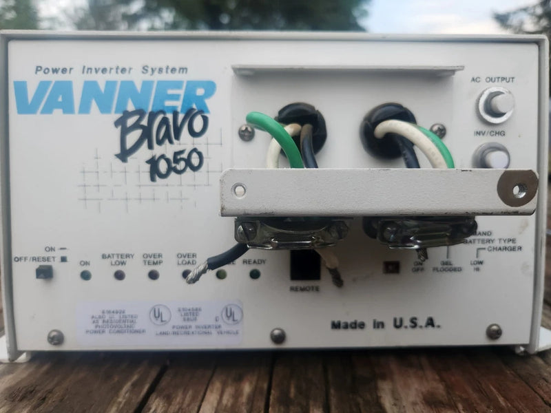 Vanner bravo 1050 Inverter/Battery Charger