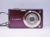 LUMIX DMC-FH5 Purple 16 Megapixel Compact Digital Camera with USB Charger