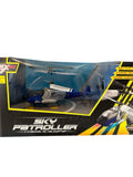 Excalibur Sky Patroller 3 Channel RC Helicopter (BLUE) Indoor/Outdoor Flight