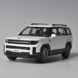 [Hyundai Santa Fe MX] 1:38 Diecast Metal Model Mini Car Toy figure Santafe White