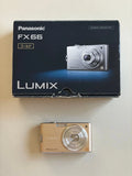 Panasonic Lumix FX66 Gold Compact Digital Camera Tested [No English Menu] Japan