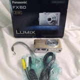 Panasonic DMC-FX60 Digital Camera Battery & Cable Included From Japan