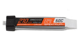Spektrum 1S 3.7v 210mAh 50C UMX LiPo Battery PH 1.25 SPMX2101S50 Battery