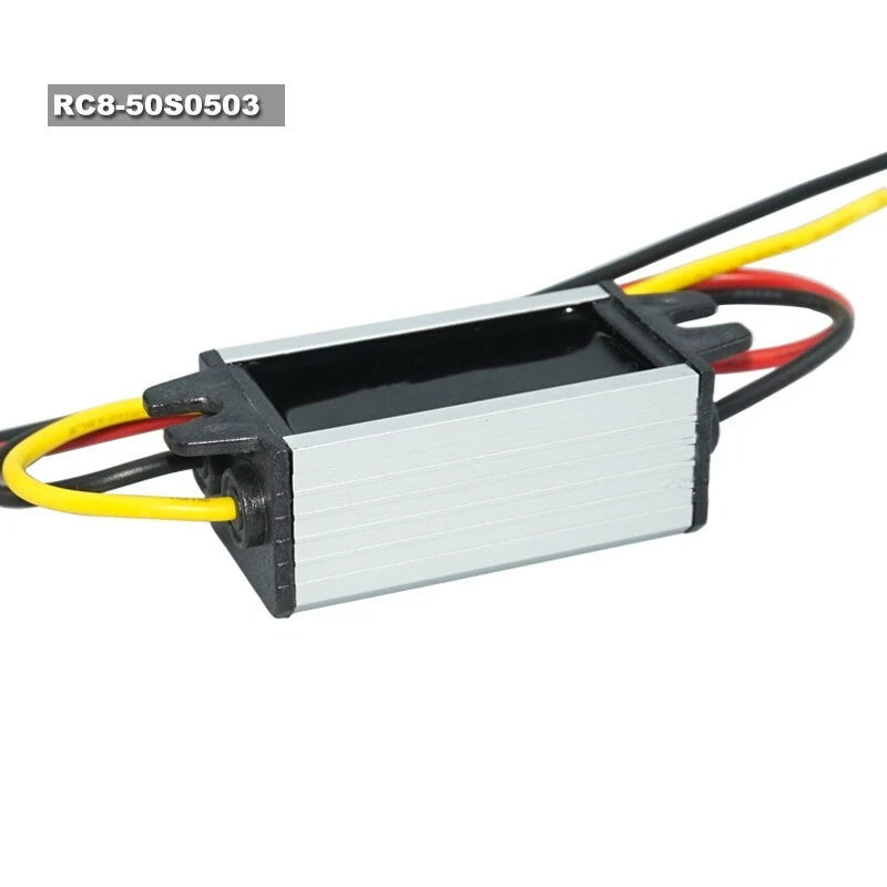 RC8-50S0503 DC-DC Buck Converter DC 8V-50V To 5V 3A 15W Car Step Down Converter Converter