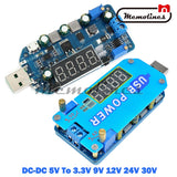 15W USB Step Up/Down Module DC 5V To 3.3V 9V 12V 24V 30V CC CV  LED Power Supply
