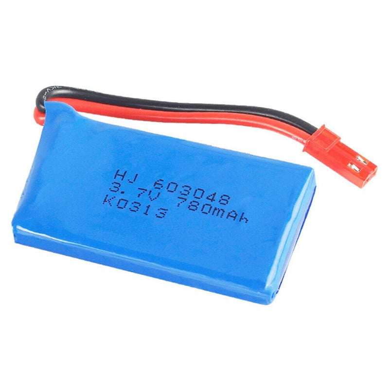 3.7V 780mAh 25C High Rate 603048 Lipo JST Plug Rechargeable Battery For Helicopt Battery