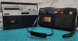 RARE Vtg. Sony Model TC-140 Cassette Tapecorder w/ SONY Carrying Case & battery Battery