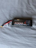 Riaario LiPo Battery Pack 35C 3300mAh 2S 7.4V Battery