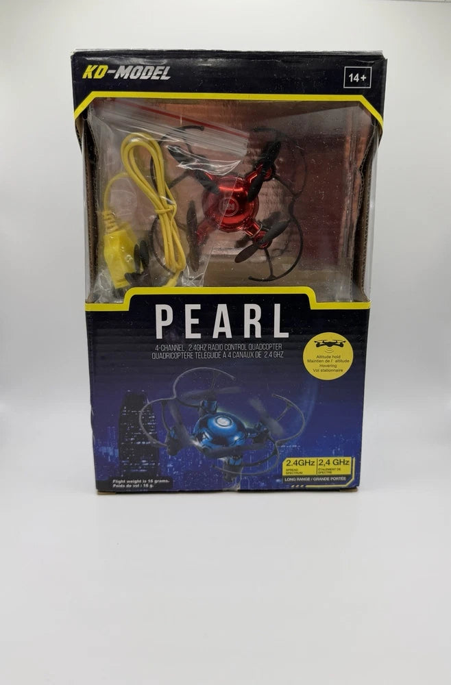 KD-MODEL PEARL 2.4GHz RC mini quadcopter drone box with altitude hold and 360 flip
