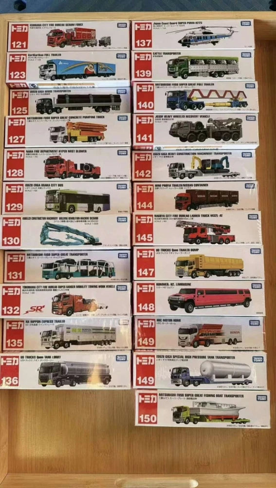 2024 Takara Tomy/Tomica No.121-150 Long Car Collect Diecast Model Car Lot Choose