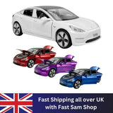 1:32 Tesla Model 3 Model Car Metal Diecast Toy Vehicle Gifts For Children