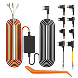 USB C 4A Acc Hardwire Kit 11.48ft for All Dash Cams, Converting 12V-24V to 5V...