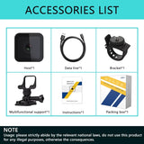 Equipped with Wifi Waterproof Camera, High-Definition 1080P Portable Sports Mini