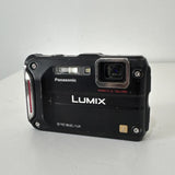 Panasonic LUMIX DMC-TS4 Compact Digital Camera TESTED AS IS for Parts ?