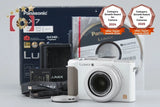 Panasonic LUMIX DMC-LX7 White 10.1 MP Digital Camera [Japanese Language Only]