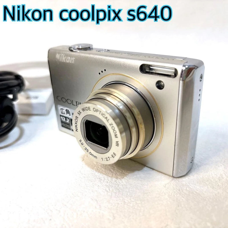 Excellent Nikon COOLPIX S640 Silver Working