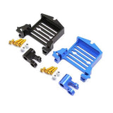 Metal Steering Gear Bracket Servo Base +Steering Arm for X-Maxx RC Car Part
