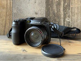 Fujifilm FinePix S1000fd 10MP Digital Camera Black - Excellent Condition Tested