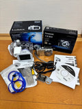 Panasonic Lumix DMC-TZ20 Gold + DMW-MCTZ20 Housing Boxed Japan