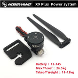Hobbywing  X9 plus Power system 9260 motor 36190 propeller for Spraying Drone