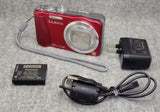 Panasonic LUMIX DMC-TZ30 Red Compact Camera 20x Zoom GPS From Japan