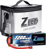 2S Lipo Battery 7200mAh 7.4V 80C Hard Case Battery T Connector 1 Pack Battery