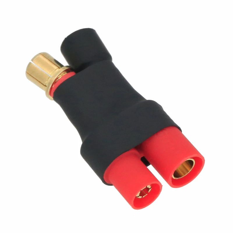 HXT 8mm Male Plug to HXT 6mm Male Plug No Wires Adapter RC Lipo Battery