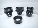 Mir-11 2/12.5 Vega-7 2/20 Vega-9 2.1/50 zoom Meteor 5-1 Black Magic BMPCC K2 K3