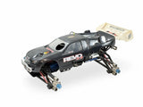Traxxas Revo 3.3 Modified Big Block Converted Roller Slider Chassis Nitro Rc Converter