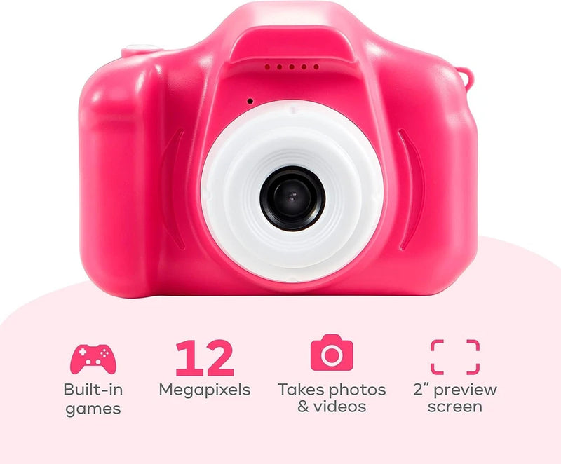 Vivitar Kidzcam - Digital Camera Toys for Kids 5 & Up 12 MP HD Video Recording.