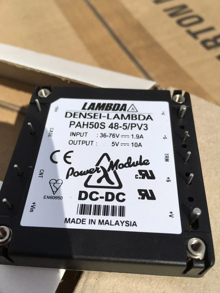 6 Lambda PAH50S 48.5/PV3 Power supply Module Input 36-76V 1.9A Output 5V 10A DC