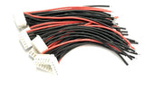 Li-Po Balance Cable 5S Silicone wire 10cm 22AWG for A123 Lifepo4 RC Battery x 10